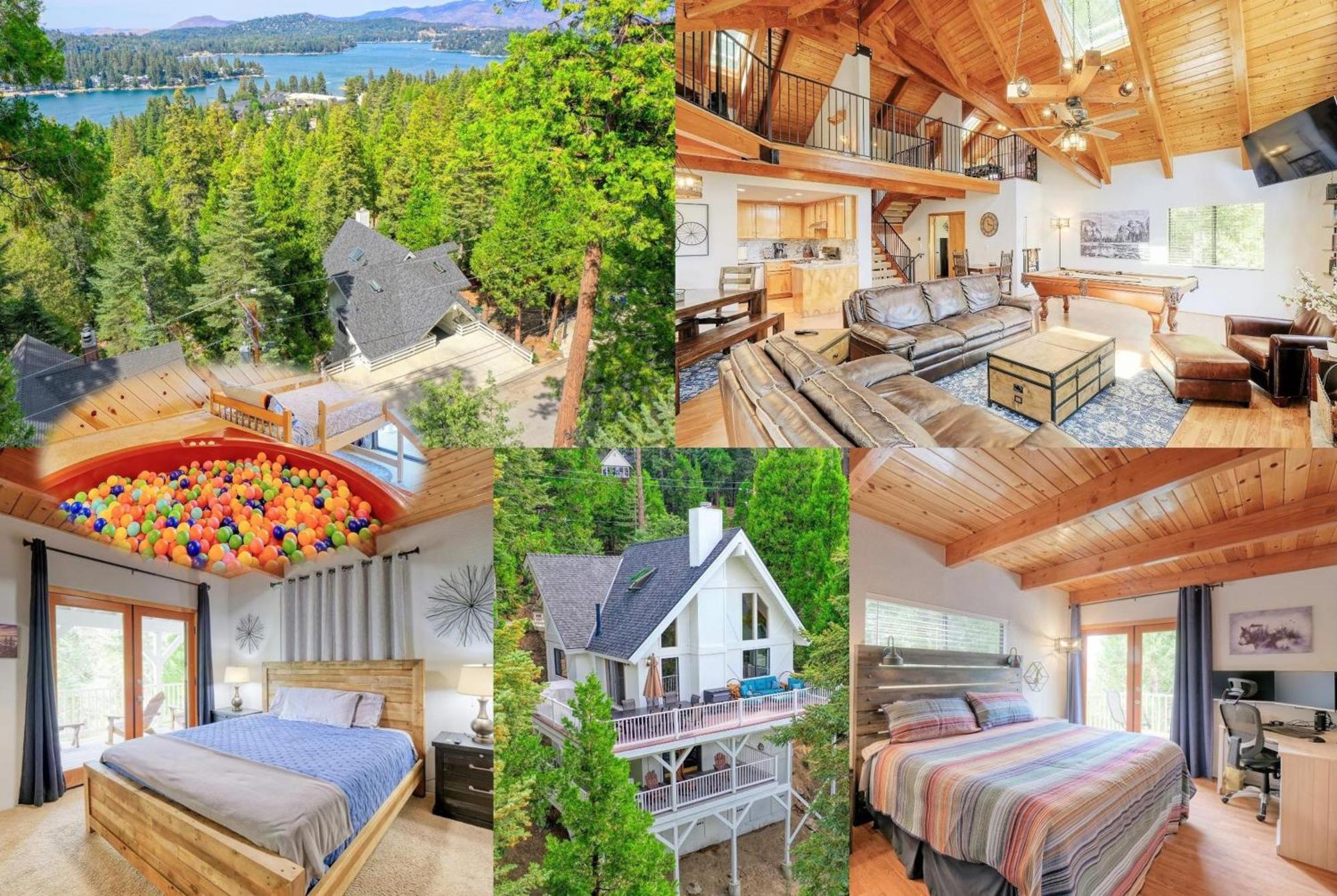 Kid'S Paradise! Ball Pit 2 Lofts Lakeview 5 Bd, 3Ba Lake Arrowhead Exterior photo
